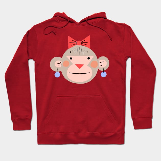 Fancy Fashionable Monkey Hoodie by Rebelform